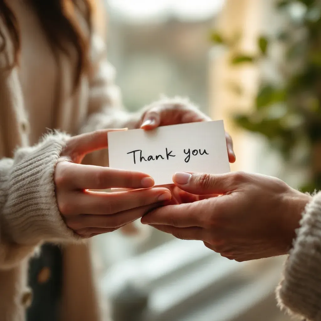 Cadeau merci : des idées qui touchent, situation par situation