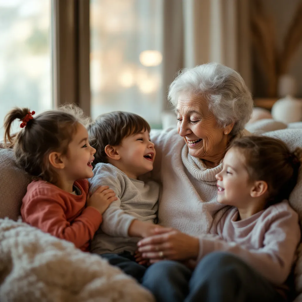 Chanson personnalisée pour des grands-parents